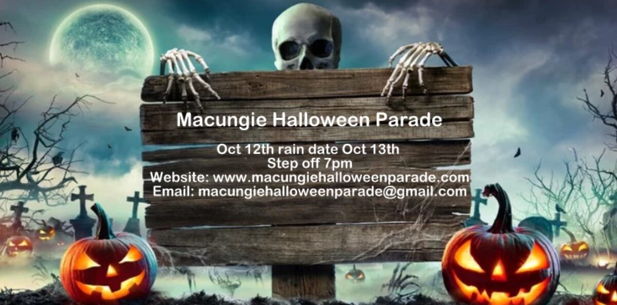 macungie halloween parade sign